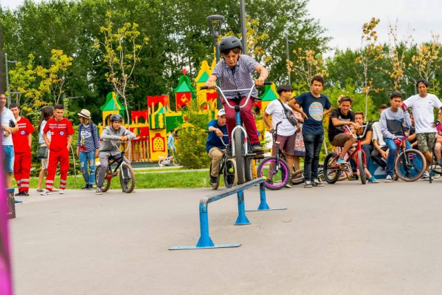 Первый Чемпионат Республики Казахстан по BMX freestyle